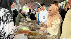 Sekda Kota Palu Buka Pasar Ramadhan 2025
