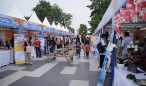 Expo Gebyar Rumah Merdeka 2025 di Lapangan Vatulemo Palu