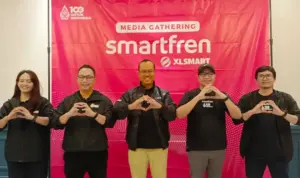 XLSMART Hadirkan Layanan Smartfren di Palu, Dimeriahkan Fun Run 2025