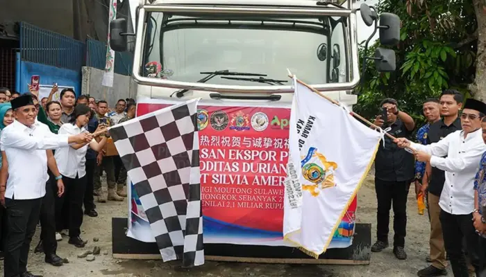 Parimo Ekspor 27 Ton Durian Beku Senilai Rp2,1 Miliar ke China