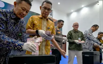 BI Sulteng Musnahkan Uang Rupiah Palsu, Mayoritas Pecahan Rp100 Ribu