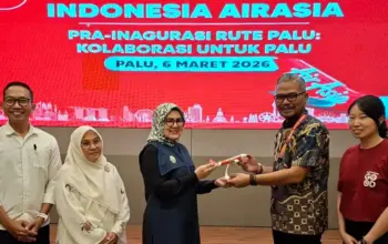 Buka Rute Makassar–Palu, AirAsia Diyakini Dongkrak Pariwisata dan Investasi di Sulteng