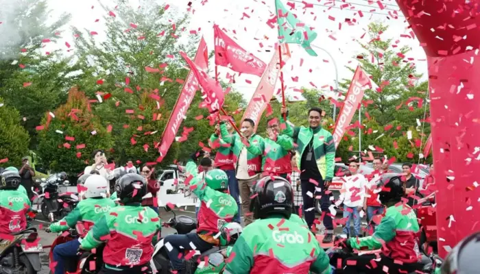 Telkomsel Gandeng Grab, Libatkan 500 Mitra Driver di Kota Palu