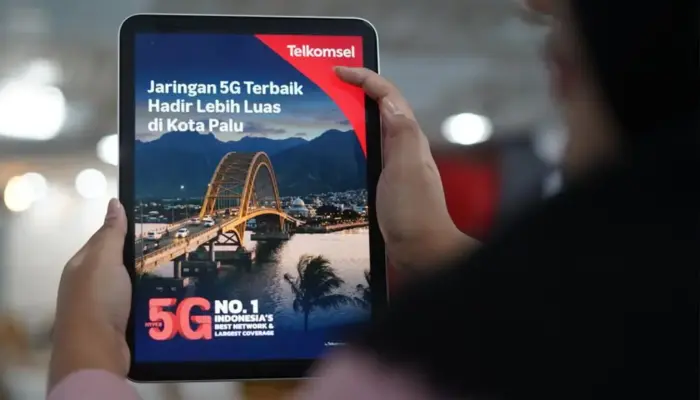 Jaringan Hyper 5G Telkomsel Kini Sudah Bisa Diakses di Kota Palu